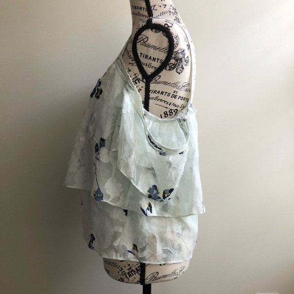 Lucky Brand Lace Ruffled Off Should Tank Top - Picture 2 of 7